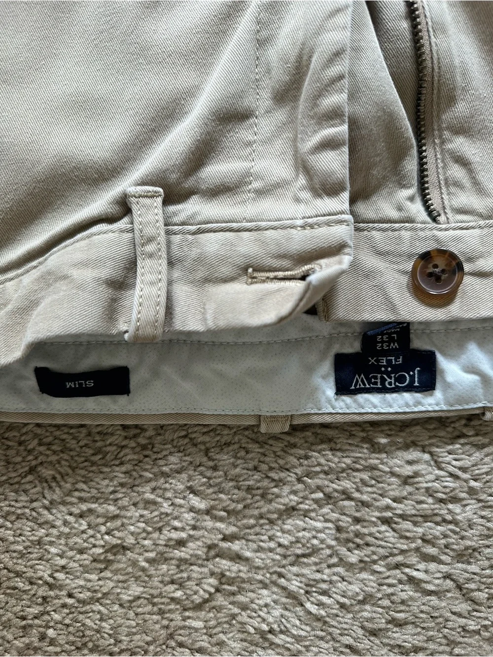 J. Crew Men’s Flex Khakis